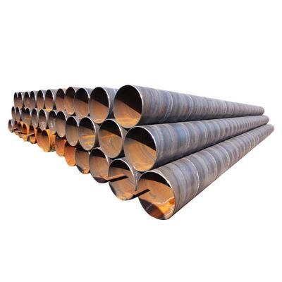 Drainage Pipeline En10219 S235 Spiral Welded Steel Pipe