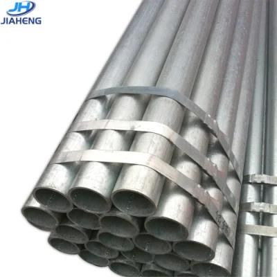 Pipeline Transport Chemical Industry Jh Galvanized Steel Round Pipe Tube