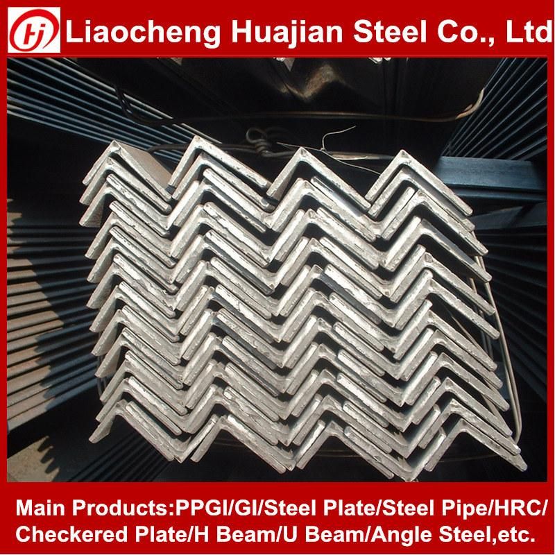 Q235B Hot Rolled Equal Steel Angle Iron Bar