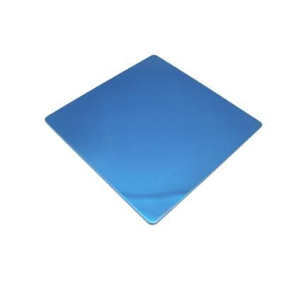 Taiyuda2 Group Blue Diamond Color Coating 2b Ba Vibration Decoration Inox Austenitic Stainless Steel Sheet