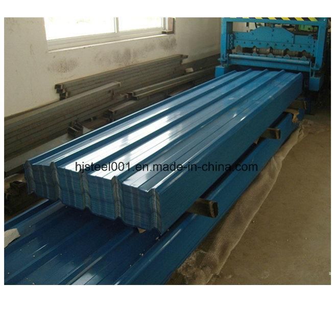 Color Coated or Galvanized Full Hard Corrugated Steel Roofing Sheet