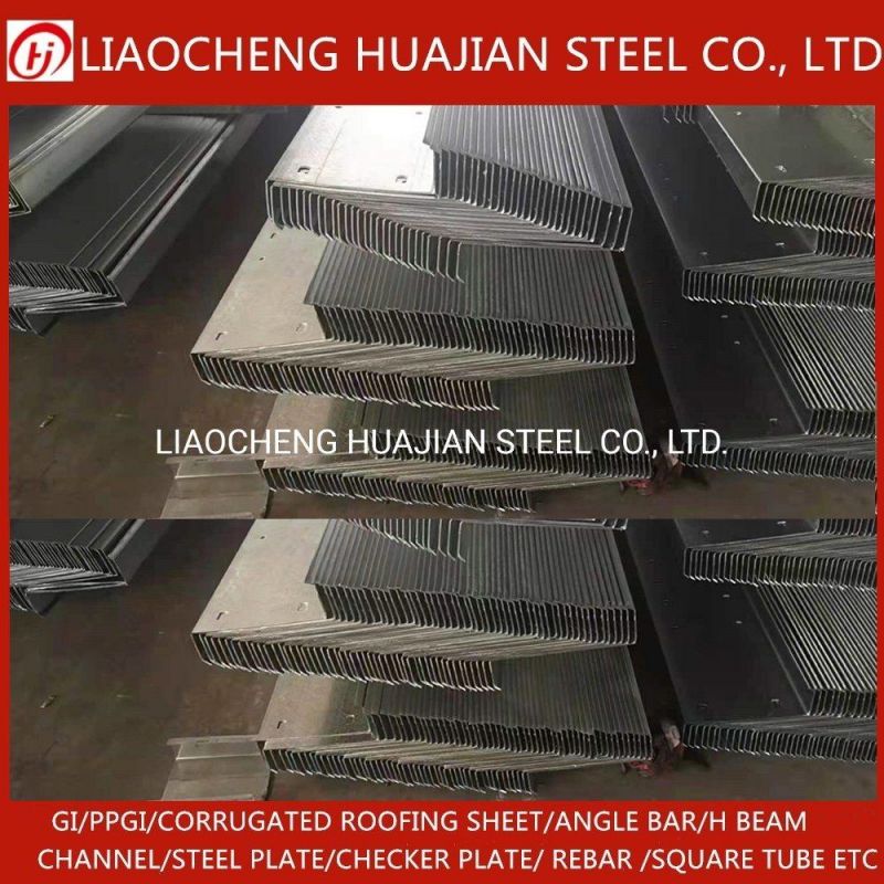 Galvanized and Black Cold Bend Structural Steel C Channel Profile