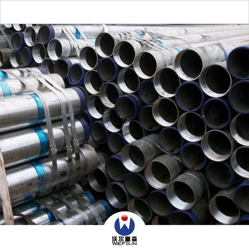 Thread Galvanized Pipe with Cap