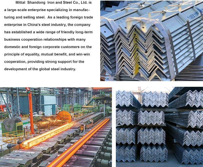 Supply Q235 ASTM A36 Ss400 S235jr Hot Rolled Carbon Steel Angle for Building Material