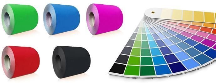 ASTM Dx53D Dx54D 0.6mm PPGI Color Coated Steel Coil for Roofing Sheet