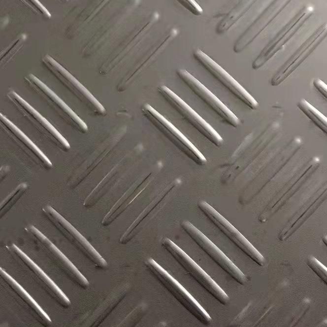 AISI Standard Color Coated Hairline Finish Stainless Steel 0.2mm Copper Steel Stainless Steel Checkered Sheet