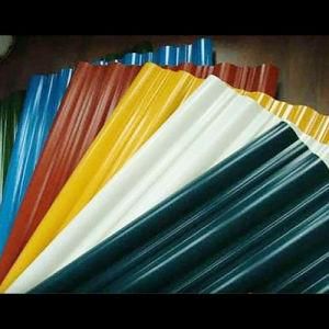 Building Material Painted Metal Corrugated Zinc Roofing Sheet