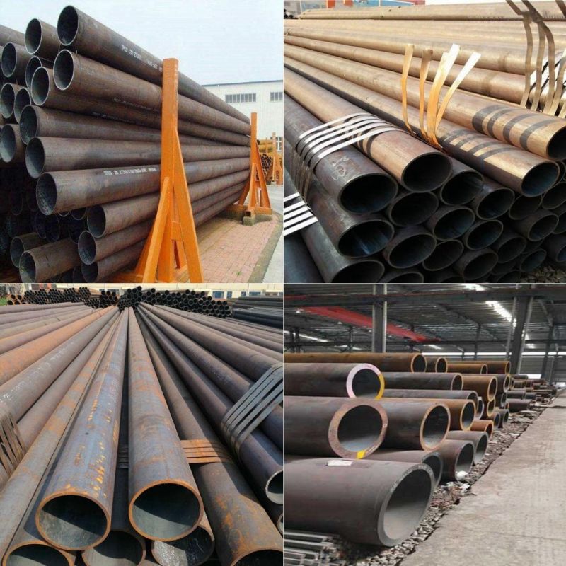Manufacture Round Square Mild Pipe S355jr Carbon Steel Car Parts Seamless Tube