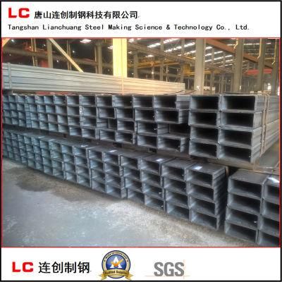 120mmx60mm Black Rectangular Steel Tube with High Quality