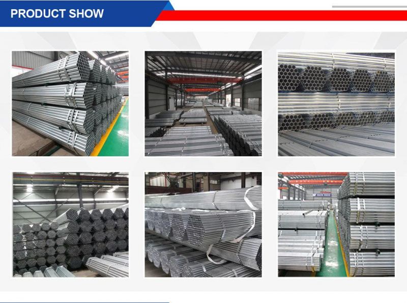 ASTM Gi Steel Pipe 10#, 20#, 45#, 16mn Galvanized Steel Pipe Seamless Steel Round Pipe