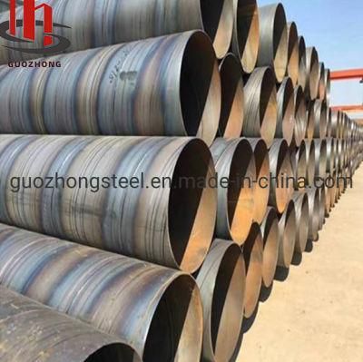 High Strength Alloy Carbon Steel Round Section Welded Steel Pipe for Piling and Construction