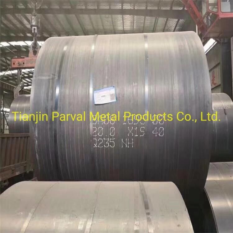 S355j2w Weather Resistant Atmospheric Corrosion Resistance Steel Plate