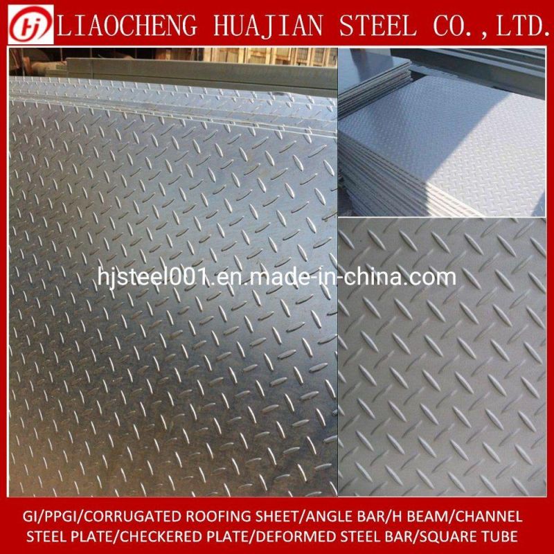 A36 S235jr Ss400 Mild Steel Chequered Steel Sheet Plate