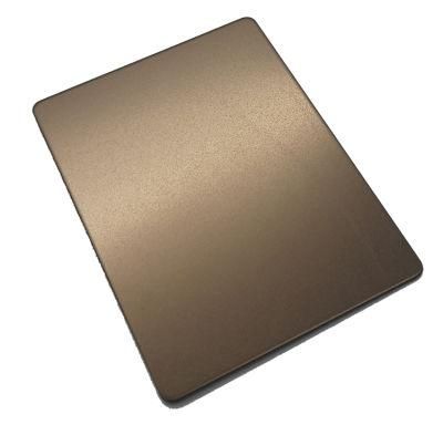 Hot Selling Cold Rolled AISI 316 A240 A480 A554 A276 No. 1 2b Ba No. 4 8K Super Brown Color Mirrior Hairline Hl Stainless Steel Sheet