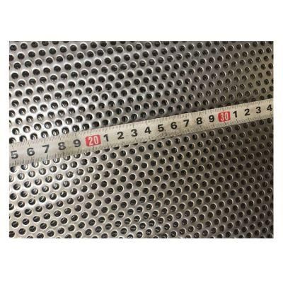 Perforated Sheet 1.0mm 1.2mm Stainless Steel Plate Regular Pattern with Round Holes