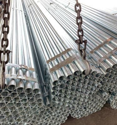 G 4 Inch 6 Inch ASTM A53 BS 1387 Ms Pipe Hot DIP Galvanized Steel Tube Gi Pipe Pre Galvanized Steel Pipe