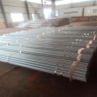 Factory Direct Sales Building Materials Metal 48.3mm Galvanized Scaffolding Steel Pipe