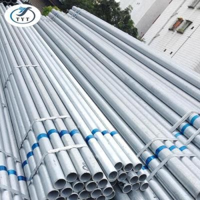 Hollow Round Steel and Round Galvanized Steel Pipe