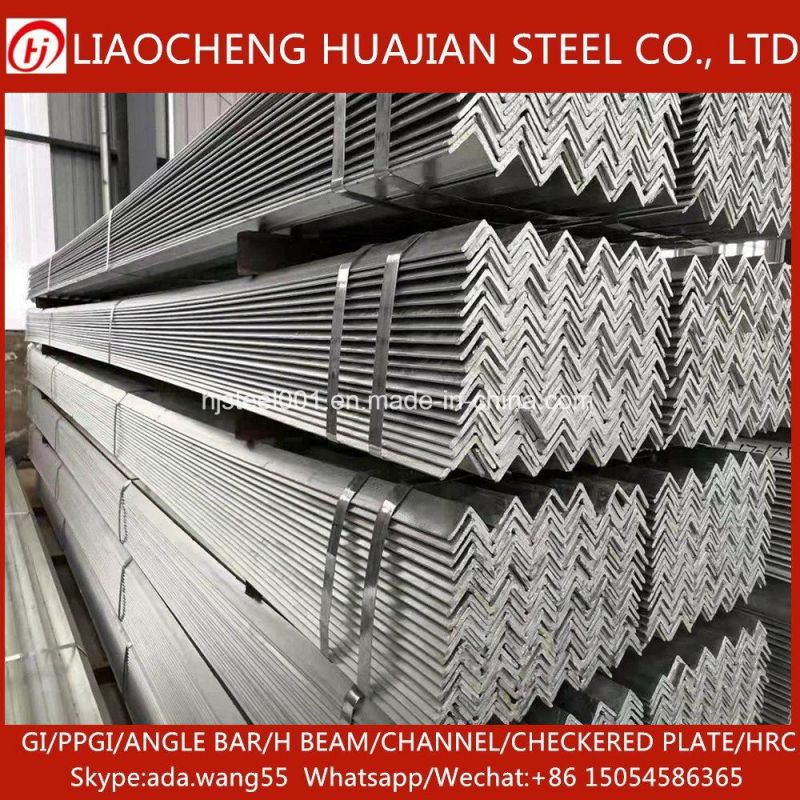 China Supplier L Profile Iron Angle Steel Bar