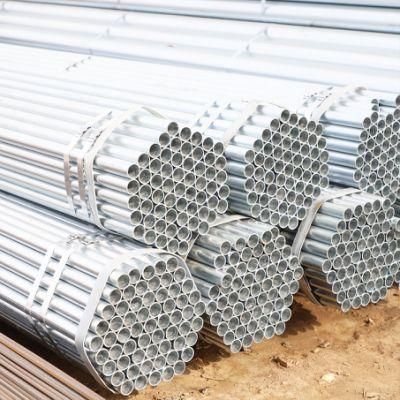 Grade Q195-Q235 Pre Galvanized Round Steel Pipe, Pre Galvanized Round Steel Tube