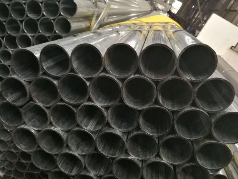 ERW Steel Pipe Water Gas Oil Round Steel Pipe