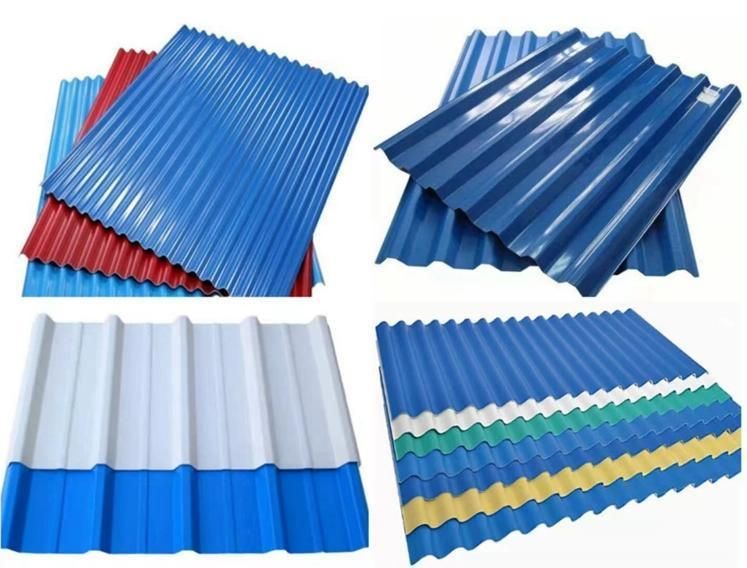 Wholesale Color Coated Galvanized Steel Sheet Corrugated Sheet for Roofing Sheet
