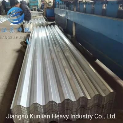 Bwg 34 SGCC Dx52D+Az Yx28-200-1000 Yx24-210-840 Color Prepainted Corrugated Steel Roofing Sheet for Construction