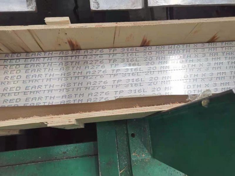 Slit Cutting 304 316L 310S Stainless Steel Flat Bar / Hairline Stainless Steel Flat Plate Flat Bar