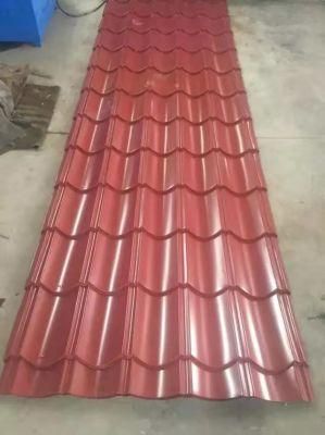 Resin Tile ASTM Metal Galvanized 275g Corrugated Steel Color Sheet for Roofing/Wall