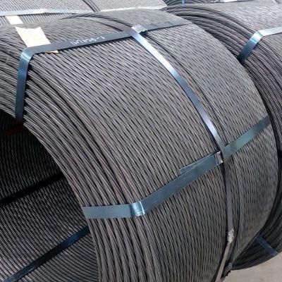 Factory 1*7 PC Wire Prestressed Steel PC Strand for Sale Price