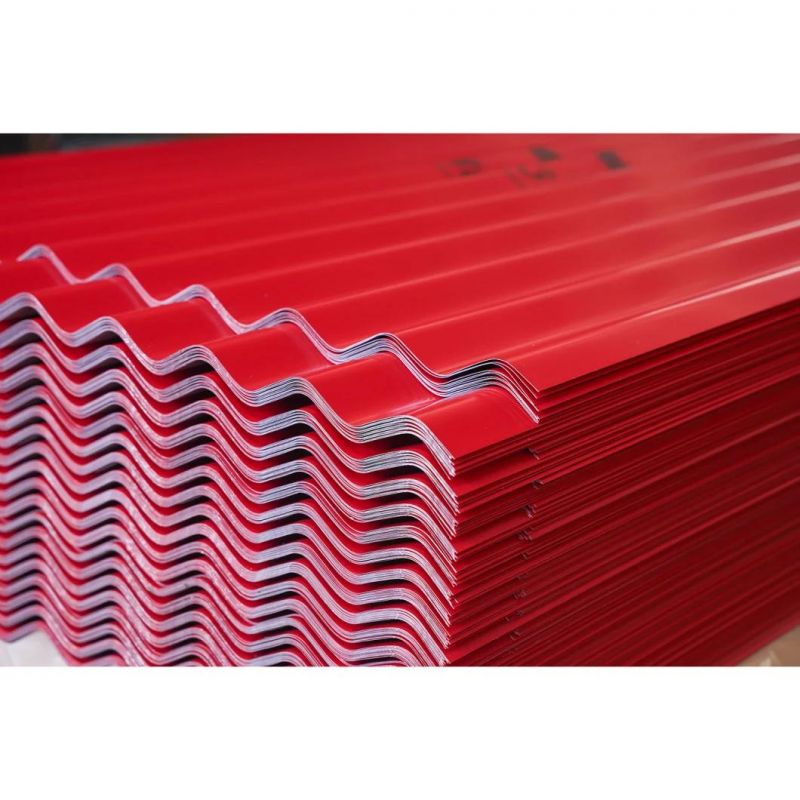 Prepainted Corrugated Steel Roof Sheet/OEM PPGI Metal Roof Tile