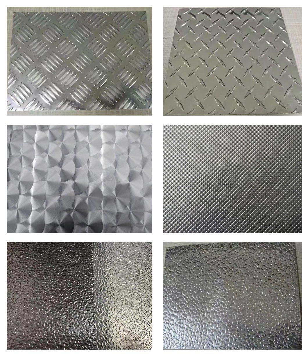 5 Bar Pattern 5052 5083 Aluminium Alloy Checkered Plate