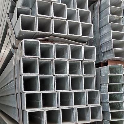 40X40 25*25 Gi Iron Square and Rectangular Tube Galvanized Steel Pipe