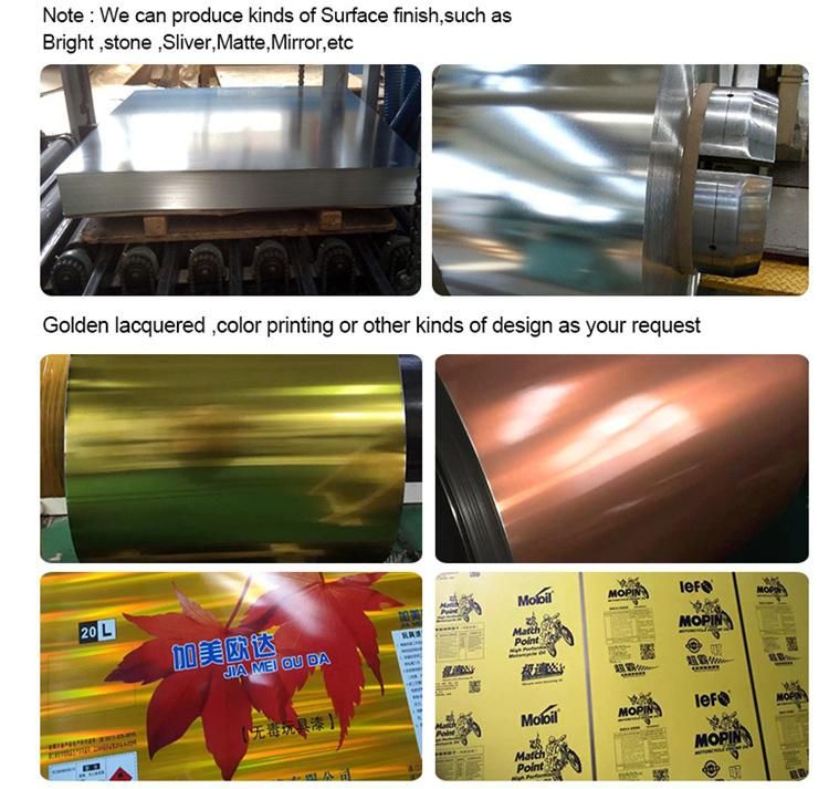 ASTM A663 A663m New Products Food Grade Tinplate Plate Steel Coil