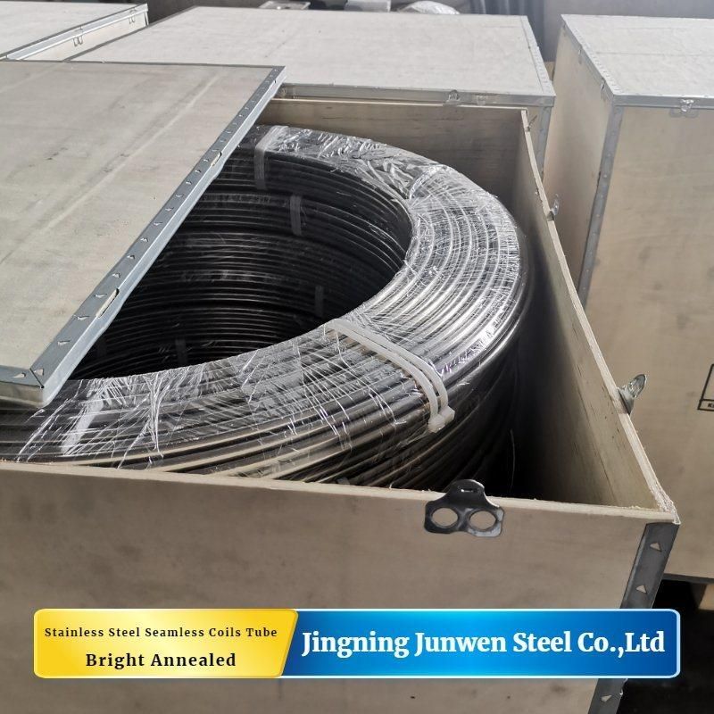 Duplex 2205 4.76mm-25.4mm Stainless Steel Tubing Coil