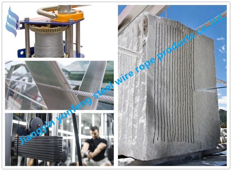 304 Stainless Steel Wire Rope 7*19-3.18mm