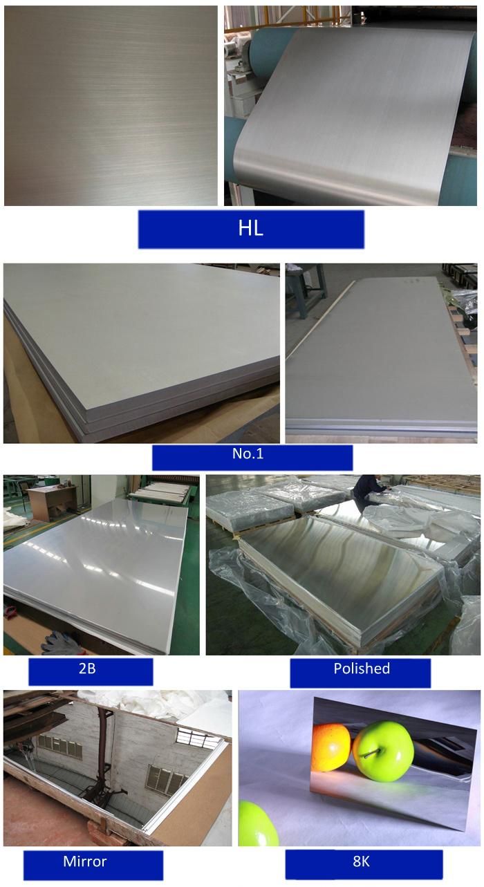 1.5mm Stainless Steel Sheet SS304 316L 310S 321 Stainless Plate