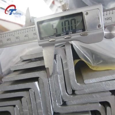 China Supplier ASTM JIS Ss Angle Bar Using in Workshop Building