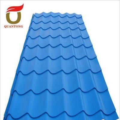 Corrugated Roofing Sheet Color Coated Steel Metal Sheet for Prefabricated House