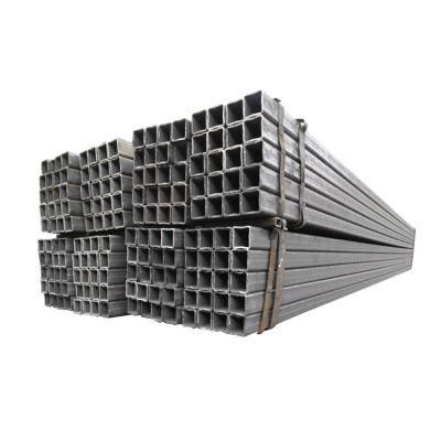 30X50 Rectangular Oil Coating ERW Black Welded Steel Tube