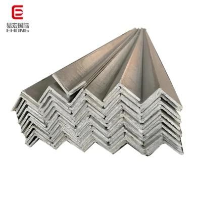 25*2.5mm 150*90*8mm ASTM A36 Carbon Steel Shaped Profiles Iron Angle for Building Material