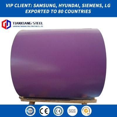 High Quality Prepainted Galvanized Steel Coils Sheets PPGI for Roofing Tile