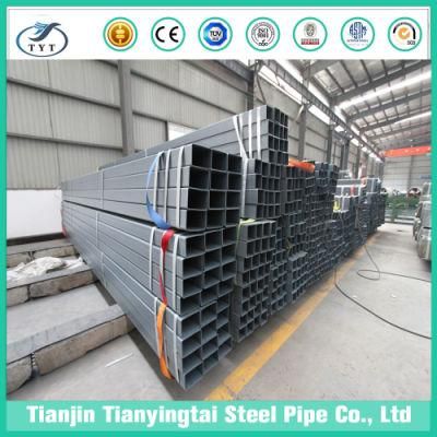 Pre-Galvanized Square Pipe Q195 Q235 Material