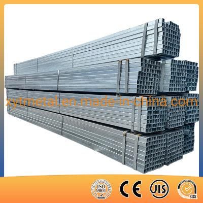 ASTM A106 A36 A53 1.0033 BS 1387 Ms ERW Hollow Steel Pipe Gi Hot DIP Galvanized Steel Pipe EMT Welded Steel Square Round Pipes