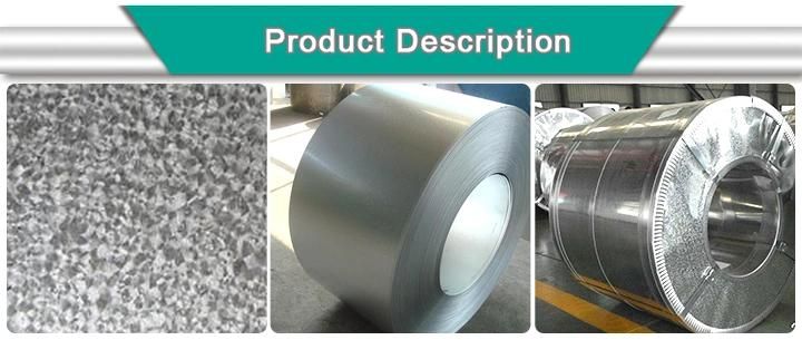 Hot Dipped Dx51d Gi Zinc Coated Galvanized Steel Coil