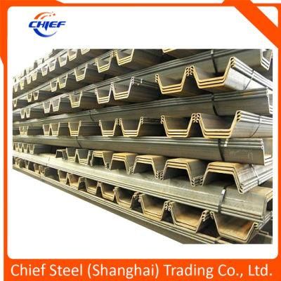 Hot Rolled Steel Profiles U Shape Sheet Piling Sheet Pile From Building Material Factory Sy295
