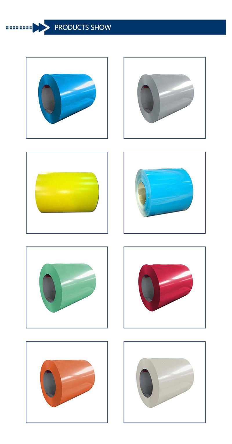 China PPGI PPGL Prime Color Coated Prepainted Galvanized PPGI Steel Sheet Coil Price From Shandong
