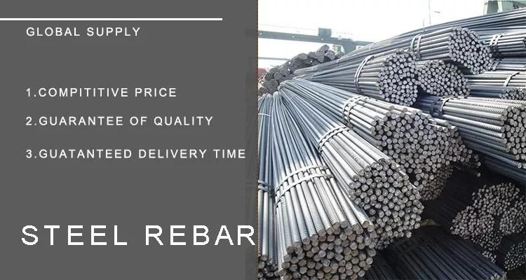 10mm 12mm 20mm 40mm 75mm Deformed China Manufacturers Iron Steel Rebar Price
