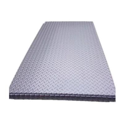 SS304 316 Stainless Steel Checkered Sheets Plates Hot Dipped Steel Checkered Plate