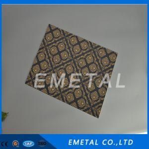 Inox 201 304 430 Cold Rolled PVD Antique Red Bronze Colored Stainless Steel Sheet Hairline Surface